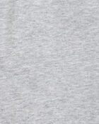 Boys Pull-On French Terry Shorts - Grey, image 3 of 4 slides