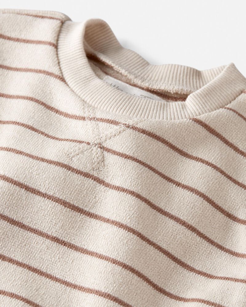 Baby Striped Organic Cotton 2-Piece Set, image 3 of 5 slides