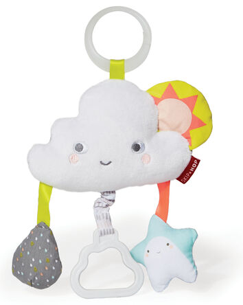 Silver Lining Cloud Jitter Stroller Baby Toy, 