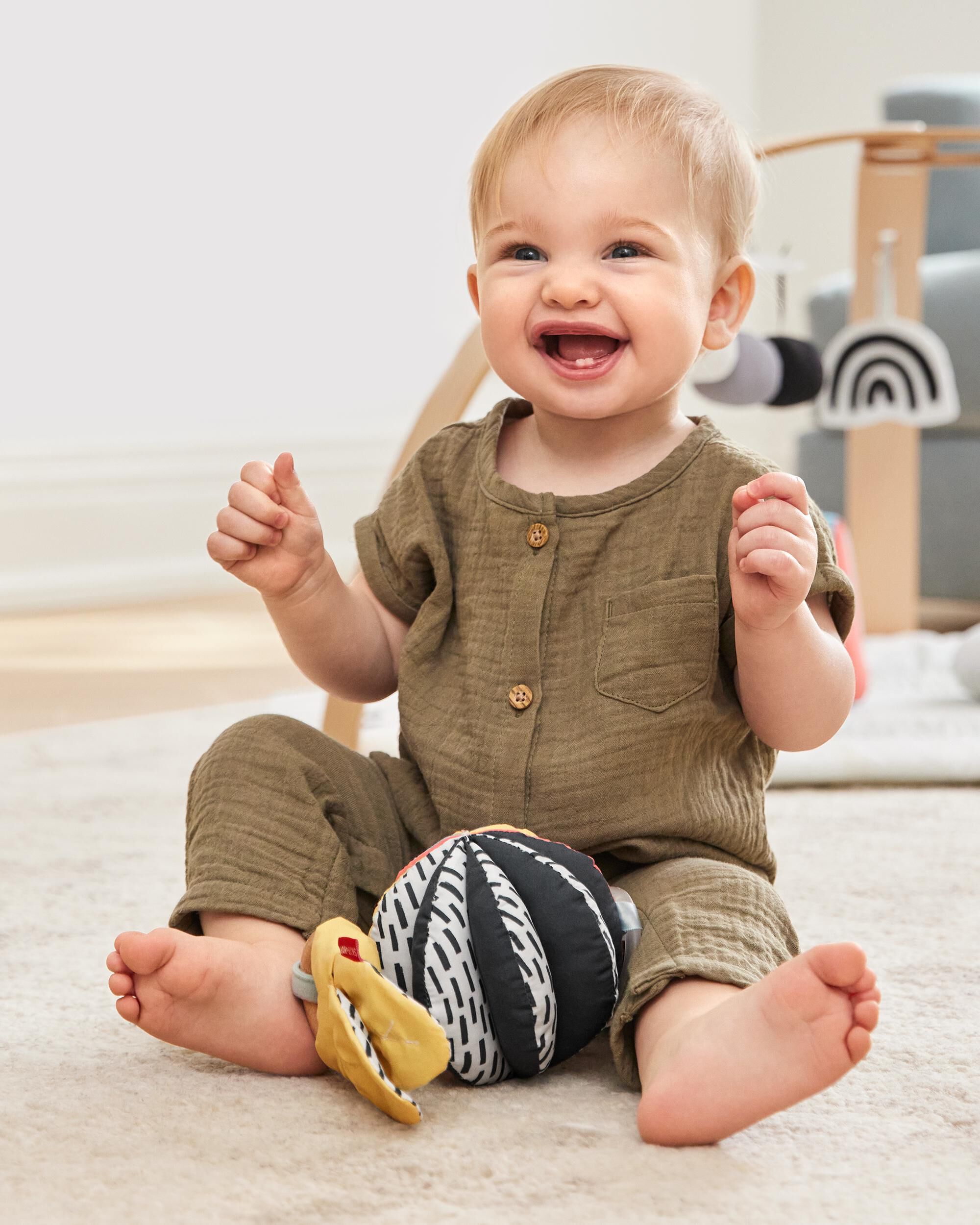 Baby Discoverosity 3-in-1 Montessori-Inspired Baby Stroller Toy, image 8 of 10 slides