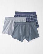 3-Pack Organic Cotton Boxer Shorts, image 1 of 4 slides
