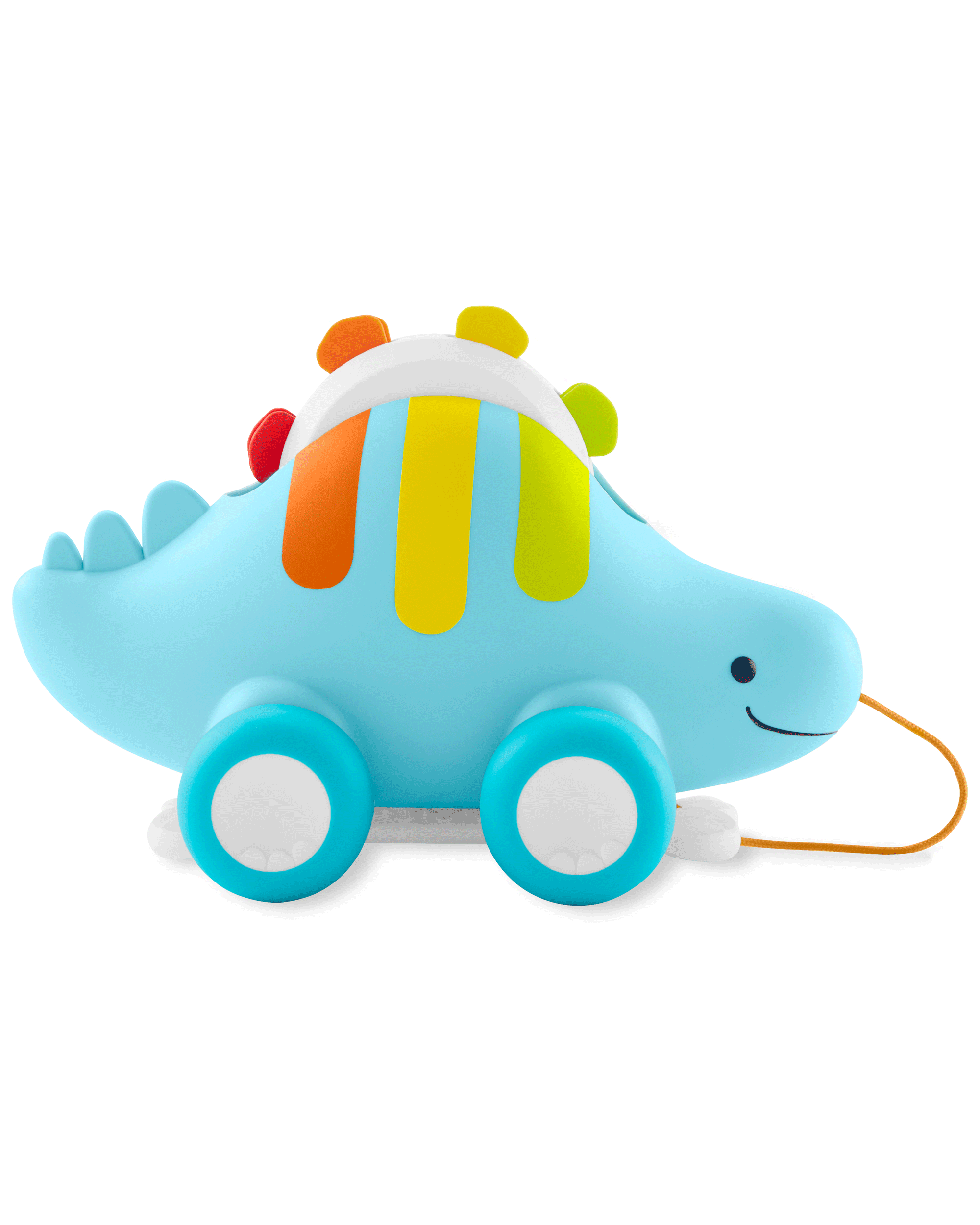 Explore & More Dinosaur 3-in-1 Baby Musical Pull Toy, 
