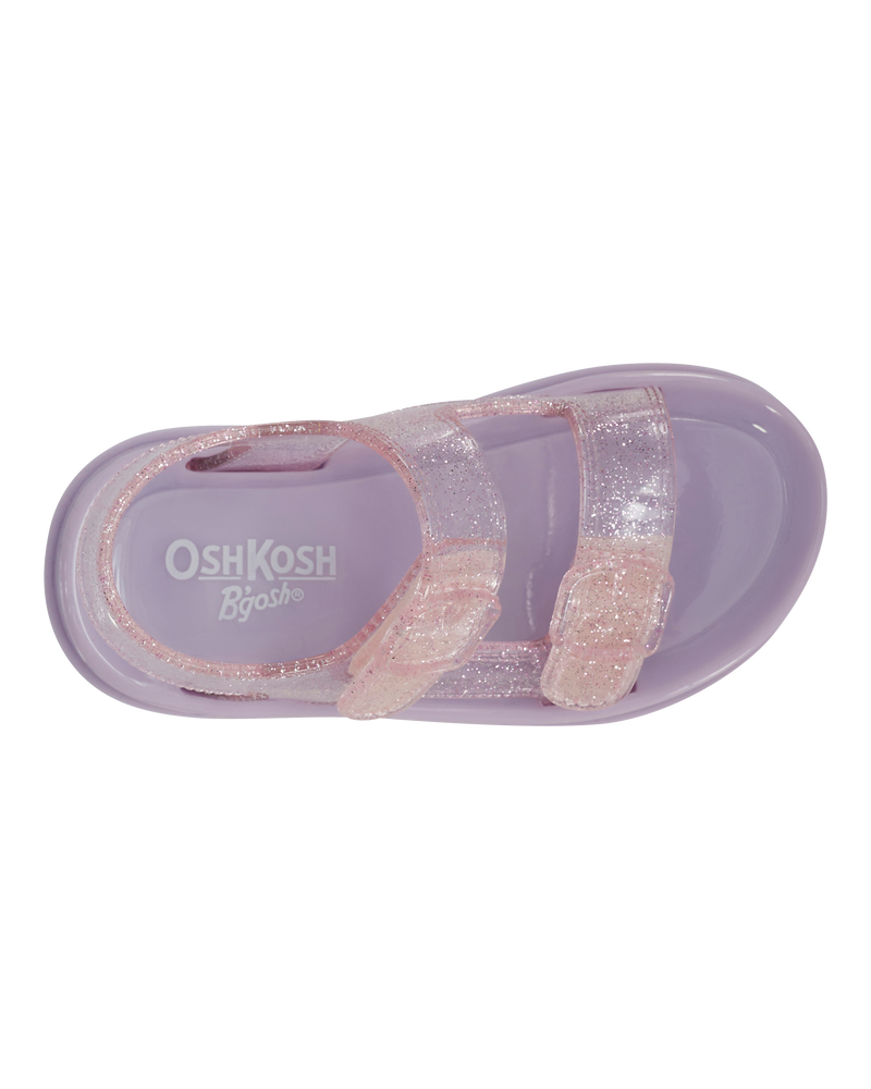 Toddler Jelly Sandals - Purple, image 4 of 7 slides