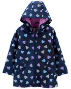Baby Heart Color-Changing Rain Jacket, image 3 of 6 slides
