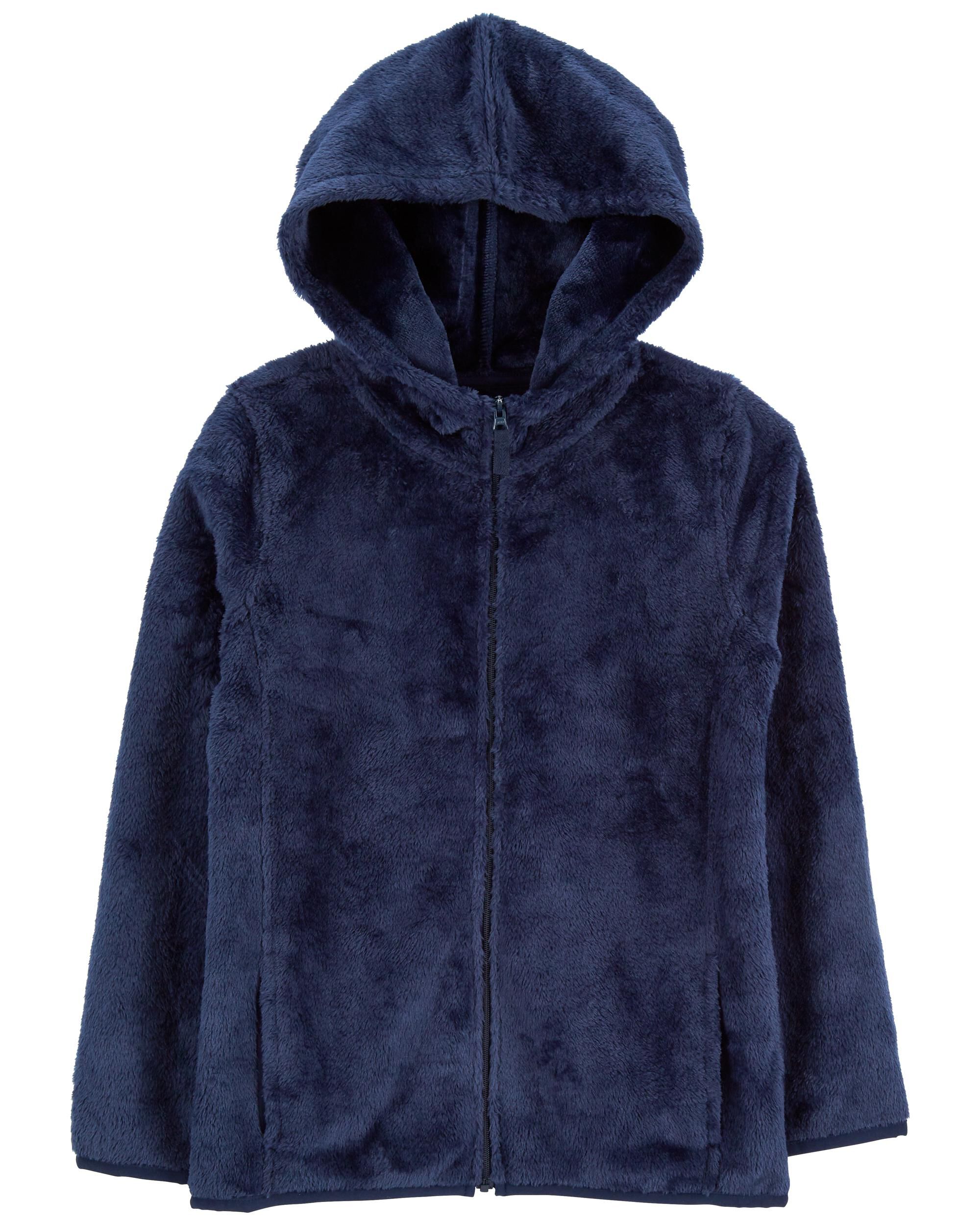 Hooded sherpa trucker unisex outlet