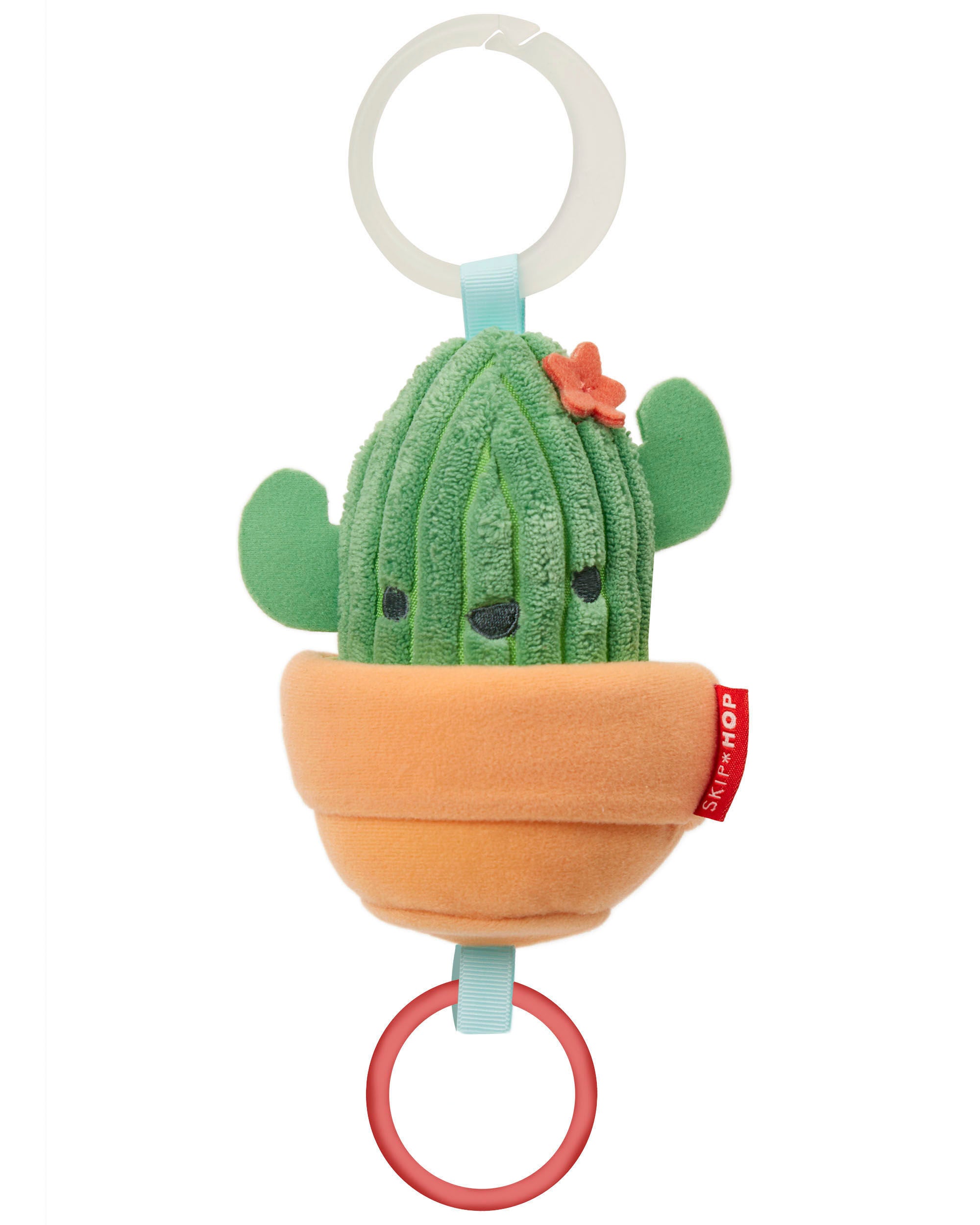 Baby Farmstand Jitter Cactus Stroller Toy, image 1 of 10 slides