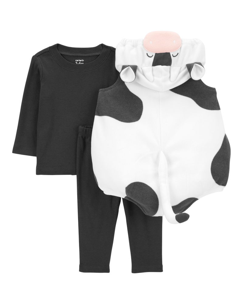 Baby 3-Piece Cow Halloween Costume, image 2 of 5 slides