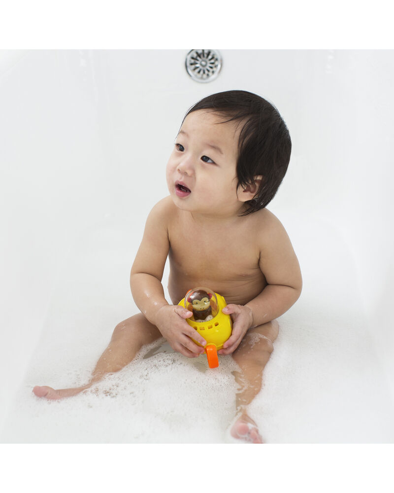 ZOO® Pull & Go Submarine Baby Bath Toy, image 4 of 6 slides