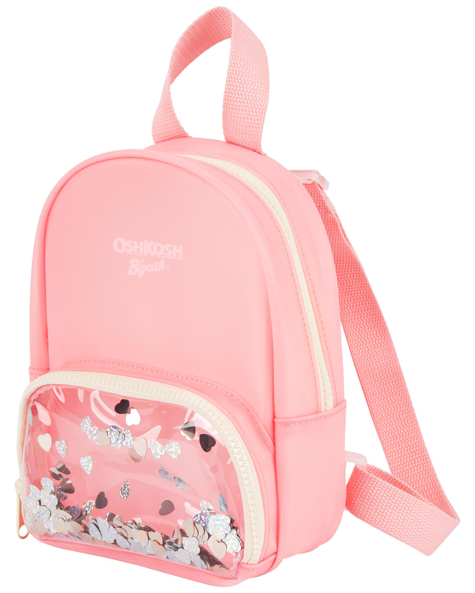 Amazon.com: Claire's Light Pink Quilted Mini Backpack with Faux Pearls –  Cute One Size Girls Bag - Great For Sports, Traveling, and Hiking :  Clothing, Shoes & Jewelry