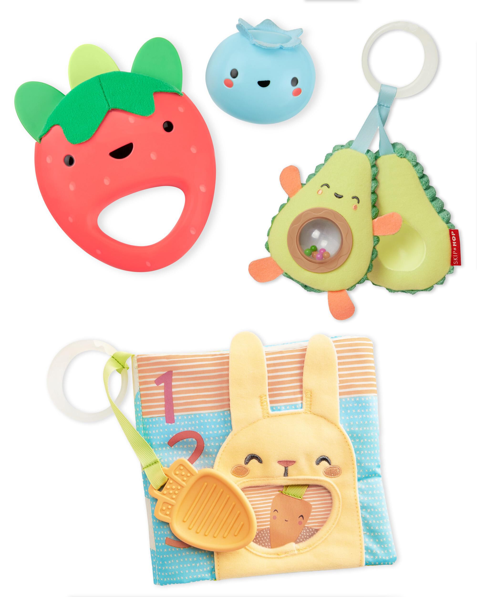 Farmstand Fresh Picks Baby Toy Gift Set, image 2 of 2 slides