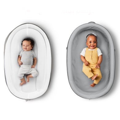 Grey Playful Retreat Baby Nest - Grey Melange