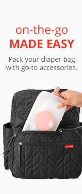 on-the-go MADE EASY | Pack your diaper bag with go-to accessories | SHOP NOW | must-haves made better