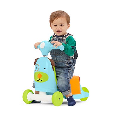 Unicorn Zoo 3-in-1 Ride-On Toy