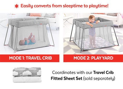 skip hop play to night travel crib