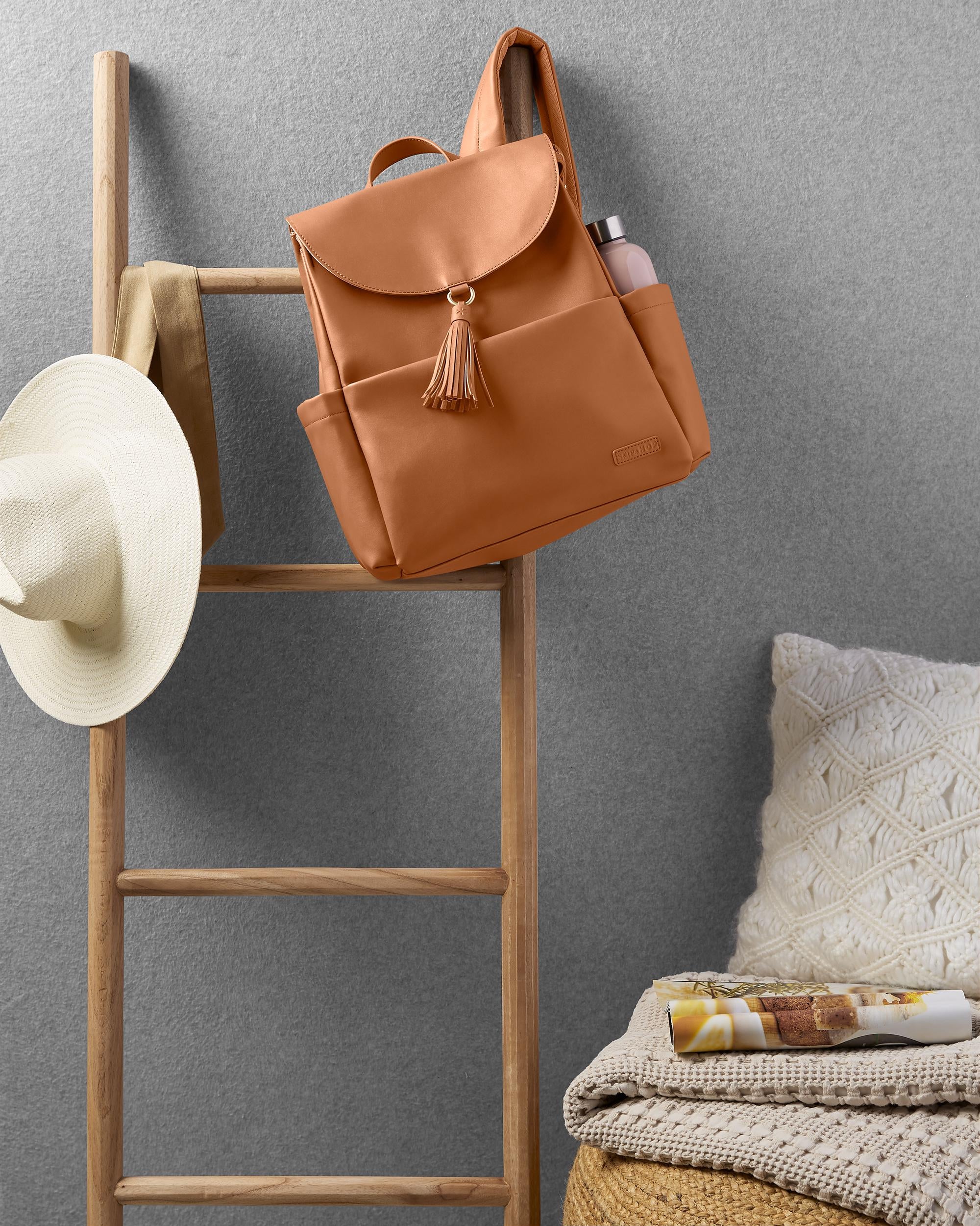 Toffee Greenwich Vari Diaper Backpack - Toffee | skiphop.com
