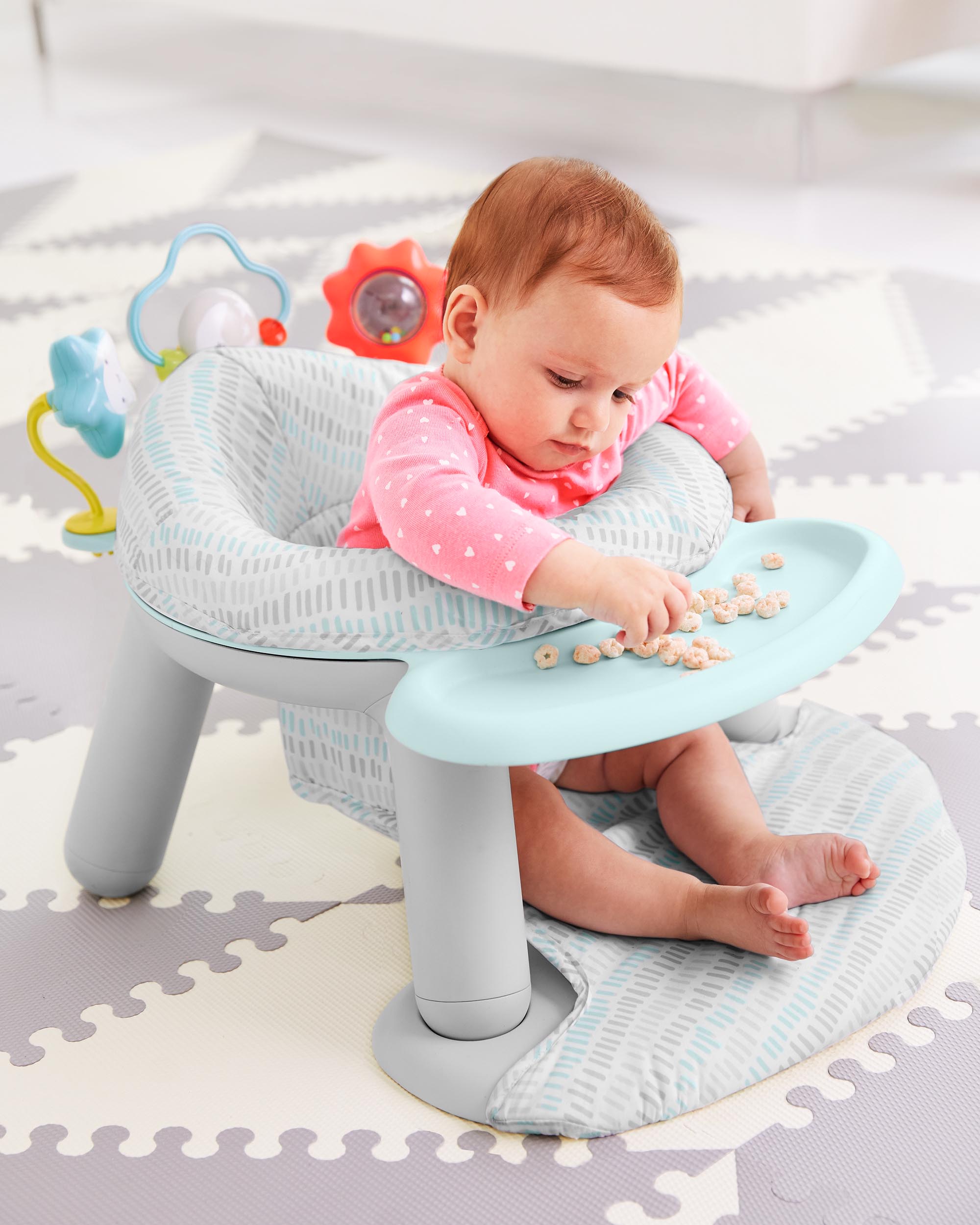 Silver Lining Cloud 2-in-1 Activity Floor Seat, , hi-res
