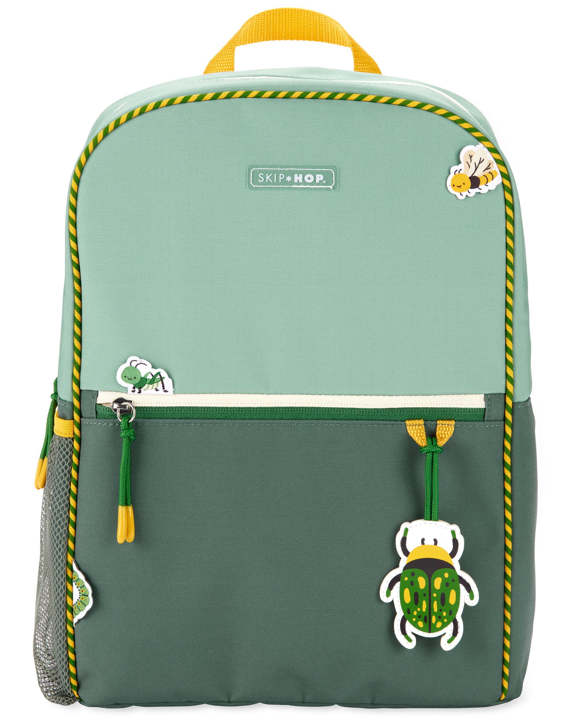 Green Wander Kids Backpack - Bugs | skiphop.com