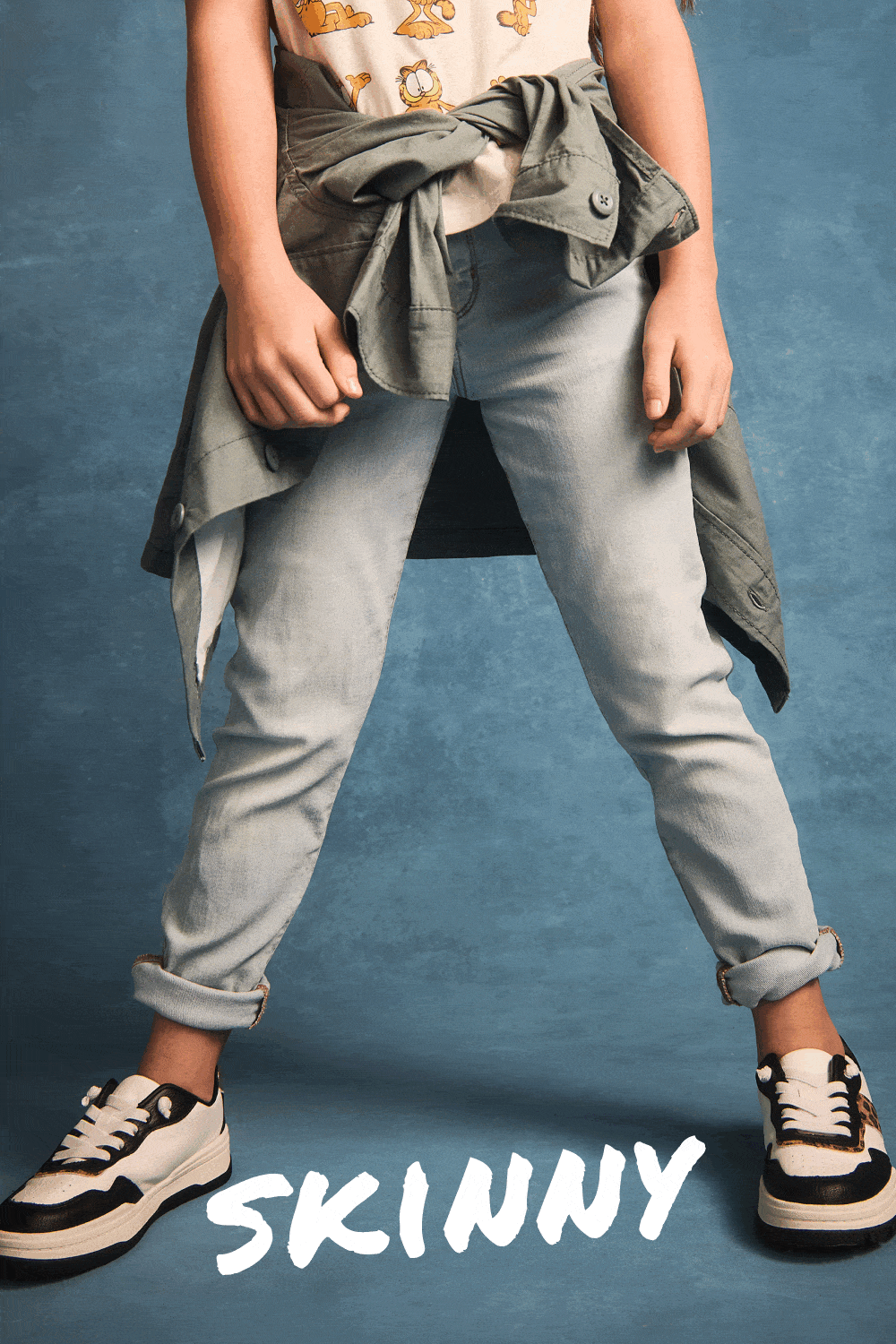 Toddler Dark Blue Wash Skinny-Leg Jeans