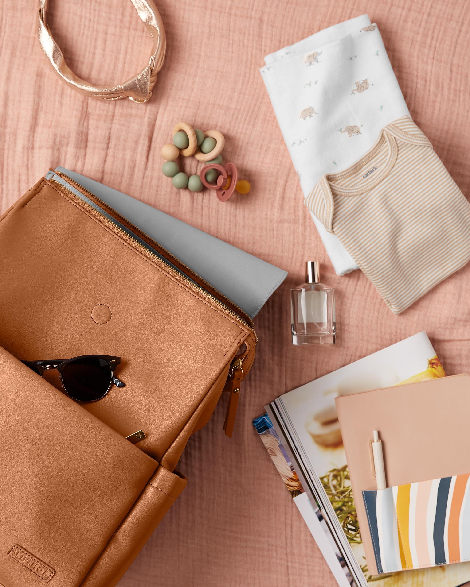 Toffee Greenwich Vari Diaper Backpack - Toffee | skiphop.com